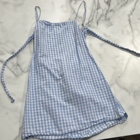 Cute Plaid Mini Dress - Picture 1 of 5